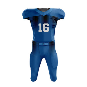 Tenue d'équipe 100 % polyester, uniforme de football américain de qualité supérieure, uniforme de football américain personnalisé pour les joueurs d'équipe - Product Image 2