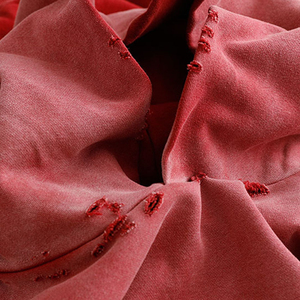 Hoodies pour femmes en coton épais, délavés à l'acide, doublés polaire, coupe oversize, style vintage, personnalisables, pour l'hiver, de fabrication professionnelle - Product Image 4