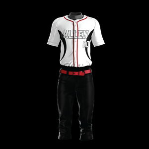Tenue d'équipe personnalisée, maillot de baseball de haute qualité en sublimation, maillot de baseball et de softball personnalisé, uniformes, tissu respirant, séchage rapide - Product Image 4