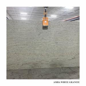 Dalles de granit blanc Amba, modernes, durables, écologiques, polies de qualité supérieure, pour façades de bâtiments, qualité d'exportation - Product Image 2