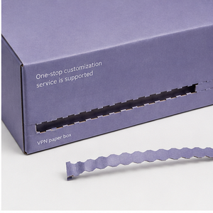 Caja de Cartón Corrugado Personalizada de Color Morado VPH, Embalaje Plegable para Envío de Regalos Cosméticos - Product Image 2
