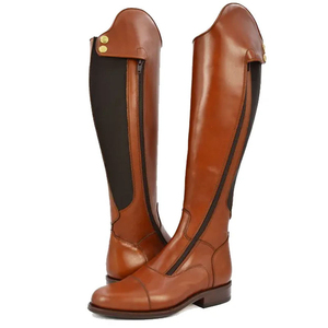 Bottes de cowboy en cuir de haute qualité, confortables, respirantes et personnalisables, pour hommes, hauteur genou. - Product Image 6
