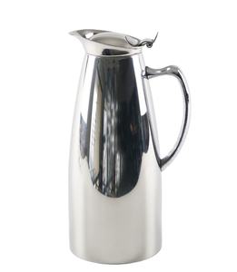 Jarra de agua elegante de metal martillado con tapa a juego, contenedor de acero inoxidable para servir bebidas, para el hogar, restaurante, hotel, cocina - Product Image 2