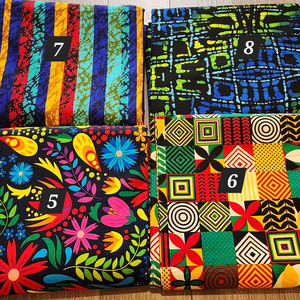 Bold Ankara Wax Print Cotton Fabric for Fashion Clothing Sewing Crafts Accessories by Hitjem Export Island Supplier - Product Image 2