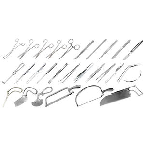 Juego de Instrumentos Quirúrgicos Manuales Reutilizables de Acero Inoxidable con Logotipo Personalizado, Certificado CE, para Uso Hospitalario, 1 por Dentavex - Product Image 1