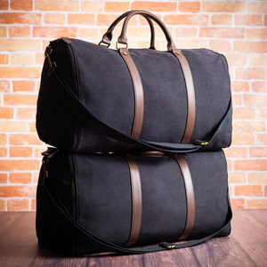 Vintage Genuine Leather <b>garment</b> <b>bag</b> Large Capacity Lightweight Weekender <b>Travel</b> Shoe Compartment <b>garment</b> duffle <b>bag</b> - Product Image 3