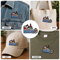 Badge de revers en métal émaillé personnalisé pour voyage |   Cadeau souvenir OEM au design de monument urbain |   Fournisseur en gros d'épingles pour l'exportation 2026