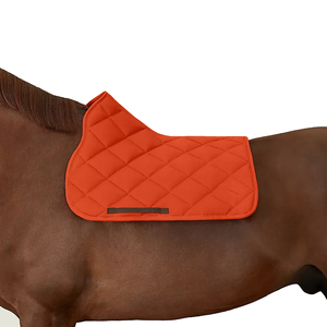 Tapis de selle pleine grandeur en coton pour cheval, ensemble de tapis de selle équestre scintillant et confortable, service OEM - Product Image 1
