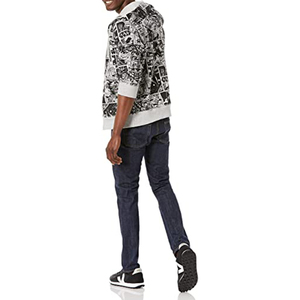 เสื้อฮู้ดซิปข้างแบบพื้นฐานสำหรับผู้ชาย เสื้อสเวตเชิ้ตบุขนแกะสีพื้น เสื้อผ้าลำลอง - Product Image 4