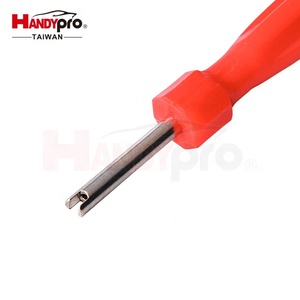 เครื่องมือถอดแกนวาล์ว HANDYPRO ทำจากเหล็กอัลลอยด์ พร้อมด้ามจับพลาสติกสีแดง สำหรับซ่อมบำรุงรถยนต์ - Product Image 3