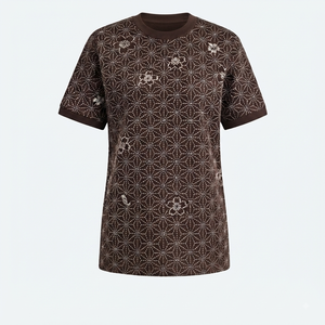 T-shirt de sport respirant à col en V et manches courtes pour femme, avec logo personnalisé imprimé sur toile, coupe ajustée et courte - Product Image 6