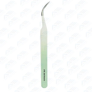 Nouveau style de pince à cils de précision pour classique et volume Pince à épiler professionnelle en acier inoxydable avec logo personnalisé - Product Image 5