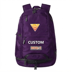 Custom Logo Fashion Waterproof Sports <b>Backpack</b> with Polyester Lining for Basketball Travel Outdoor Use - Product Image 4