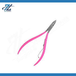 Pointed Blade Cuticle Nipper High Quality Stainless Steel <b>Nail</b> Clipper Professional Manicure Trimming <b>Tool</b> Manufacturer Pakistan - Product Image 2