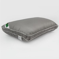 Almohada Cervical Firme de Perfil Bajo, Resistente a Olores, Hipoalergénica, Ecológica, Antibacteriana, con Infrarrojos Lejanos, Diseño Sólido para Parejas