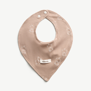 Babero Triangular Unisex para Bebé con Estampado de Oso, Modal y Spandex, Sin Mangas, Cierre a Presión, Recién Nacido, ODM Vietnam - Product Image 4