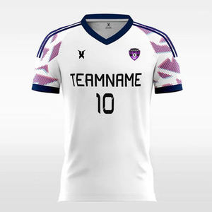 เสื้อฟุตบอลคุณภาพสูงปรับแต่งได้ 100% โพลีเอสเตอร์ พิมพ์ลายด้วยความร้อน แห้งเร็ว สำหรับผู้ใหญ่ทุกเพศ  ขั้นต่ำในการสั่งซื้อน้อย ชุดกีฬา ทีมชาติสหรัฐอเมริกา - Product Image 1