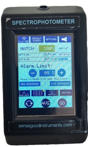 Portable Handheld Color Spectrophotometer Colorimeter 400-700nm 1nm Accuracy <b>28mm</b> Aperture Industrial Paint Coating OEM 1 Year - Product Image 5