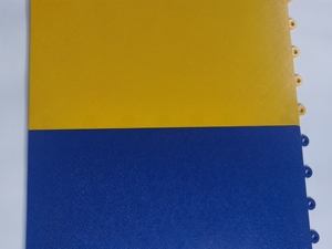กระเบื้องปูพื้นพลาสติก PVC แบบโมดูลาร์สำหรับงานหนัก เหมาะสำหรับโรงซ่อมรถยนต์ โรงรถ พื้นแบบประกบต่อกันสำหรับอุตสาหกรรม - Product Image 3