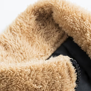 Chaleco de lana sherpa informal con cuello alto, chaleco de lana sherpa para hombre con diseño y talla personalizados - Product Image 5