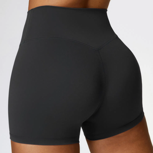 Custom Women Seamless Scrunch Butt Yoga Shorts Low Waist High Elastic Quick Dry Gym Fitness <b>Leggings</b> - Product Image 4