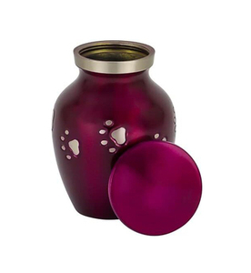 High Quality Modern Luxury Stainless Steel Eco-Friendly Pet Cremation Urns <b>for</b> Dog <b>Ashes</b> Storage Wholesale - Product Image 1