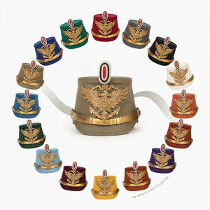 Gorra de Visera con Bordado Dorado, Diseño Personalizado, Estilo Uniforme, de Moda, para Uso Ceremonial, Unisex, en Oferta - Product Image 1