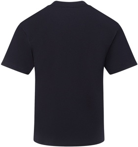 เสื้อยืดคอตตอน 100% ทรงโอเวอร์ไซส์ พิมพ์ลายสกรีนโลโก้ด้านหน้า สำหรับผู้ชาย ทรงหลวม แห้งเร็ว ระบายอากาศได้ดี - Product Image 2