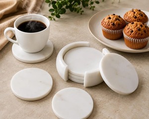Juego de Posavasos de Mármol en Oferta, Posavasos de Piedra Natural para el Hogar, Cocina, Restaurante, Hotel y Oficina, Proveedor Mayorista - Product Image 5