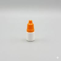 Ensemble de flacons compte-gouttes cylindriques en plastique PE/PP étanches APS C0078 pour médicaments, produits chimiques de laboratoire, solutions liquides 3-20 ml