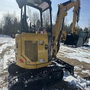 ซื้อรถขุดขนาดเล็ก CAT 303 CR มีสินค้าในสต็อก จัดส่งรวดเร็ว เครื่องจักรคุณภาพพรีเมียม ราคาขายส่ง สำหรับงานก่อสร้าง - Product Image 1