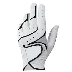 High Quality Men's Sheepskin Outdoor Golf Gloves with Adjustable Wrist <b>Strap</b> Customizable Durable UV Protection - Product Image 2