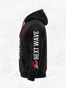 Sweat-shirt ample en polyester 100% de 230 grammes, personnalisable avec logo imprimé, impression numérique, fermeture éclair métallique, collection automne, vente en gros - Product Image 4
