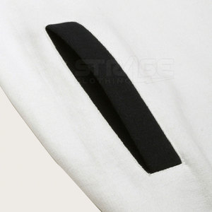 Veste de style universitaire décontractée pour l'hiver, avec tissu en polaire doux, finition lisse, coupe confortable, logo sur le devant - Product Image 6