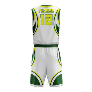 Uniforme de Baloncesto Personalizado, Conjunto de Camiseta de Baloncesto Reversible Sublimada, Ropa Deportiva Transpirable de Diseño Personalizado - Product Image 6