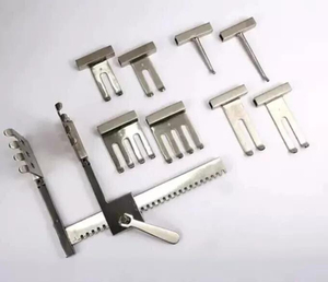 Ensemble de lames d'opérateur orthopédique professionnel pour la colonne vertébrale, 10 pièces, pour interventions sur la colonne vertébrale, en acier inoxydable allemand - Product Image 5