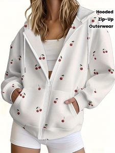 Las mejores sudaderas con capucha para mujer, de invierno, de tejido grueso, con cuello bordado, 100% algodón, ecológicas, antipilling, personalizadas - Product Image 5