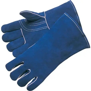 Gants de sécurité JNM SAFETY en cuir de vachette pleine fleur, souples et résistants, avec manchette de soudage antidérapante et résistante à la chaleur - Product Image 1