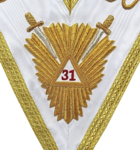 ปลอกคอแบบ 31st Degree รุ่นใหม่ล่าสุด ปักลาย 3 มิติ ปลอกคอเครื่องราชอิสริยาภรณ์สไตล์ High Street ระบายอากาศได้ดี สวมใส่สบาย เหมาะสำหรับใส่ลำลอง - Product Image 2