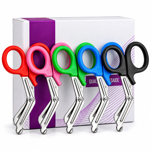 Ensemble de ciseaux chirurgicaux MJW multicolores, 5 pièces, lames en acier inoxydable, ensemble d'instruments manuels pour usage médical en clinique, hôpital, soins infirmiers - Product Image 5