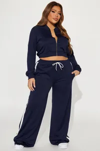 Traje Deportivo Ligero de Poliéster/Algodón para Mujer, Diseño 2 en 1 de Secado Rápido, Talla Grande, Informal, para Entrenamiento Deportivo - Product Image 4