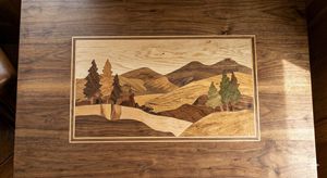 Bela Artisan Handcrafted Wooden Dog Crate Furniture <b>Side</b> <b>Table</b> Indoor Pet Kennel Decorative End <b>Table</b> Ventilation <b>Rustic</b> Pet - Product Image 3