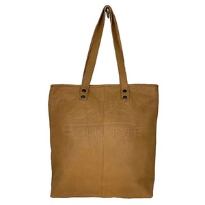 Bolso Tote de Cuero Vacuno con Pelo, Estilo Vintage, Bolso de Hombro de Cuero Genuino, Bolso de Transporte Ligero - Product Image 2