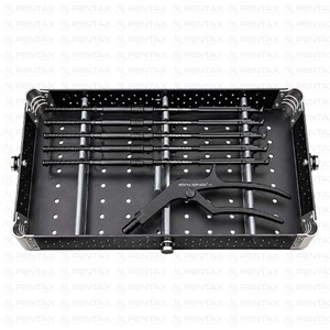 Stainless Steel Manual Rotating Kerrison Rongeur Spine Laminectomy Surgical Kit Veterinary Orthopedic <b>Instruments</b> - Product Image 2