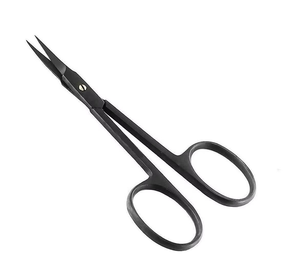 Tijeras de Uñas Profesionales Sharp Premium Black Plasma, de Acero Inoxidable, Hoja Curva, Ligeras, Reutilizables y Duraderas para Manicura - Product Image 1