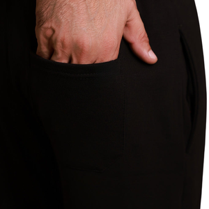 Pantalones de Lona para Hombre, con Forro Polar, Corte Recto y Relajado, Cintura Elástica con Cordón, Estilo Jogger, Suaves y Cómodos, para Vestir Formalmente - Product Image 2