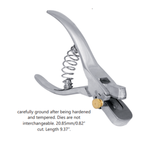 Alicates Premium Manuales para Cortar Orejas de Animales, Herramienta de Marcado de Orejas de Ganado, Punzón de Orejas de Acero Inoxidable, Certificado CE - Product Image 3