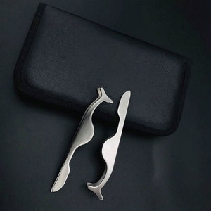 Pince à épiler en acier inoxydable de haute qualité avec marque personnalisée, applicateur durable pour l'épilation, outil de beauté de premier choix, marque privée - Product Image 4