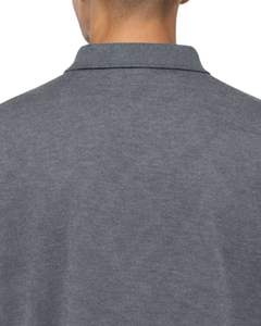Sudadera Polo Personalizada Gris para Hombre, Manga Larga, Cuello Redondo, Mezcla de Algodón, Informal, Otoño Invierno, OEM, Venta al Por Mayor - Product Image 6