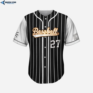 Custom <b>Baseball</b> Jersey Polyester Mesh Breathable Team Uniform OEM Manufacturer - Product Image 2